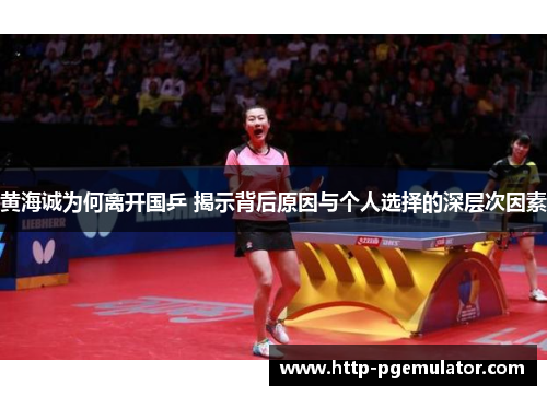 黄海诚为何离开国乒 揭示背后原因与个人选择的深层次因素